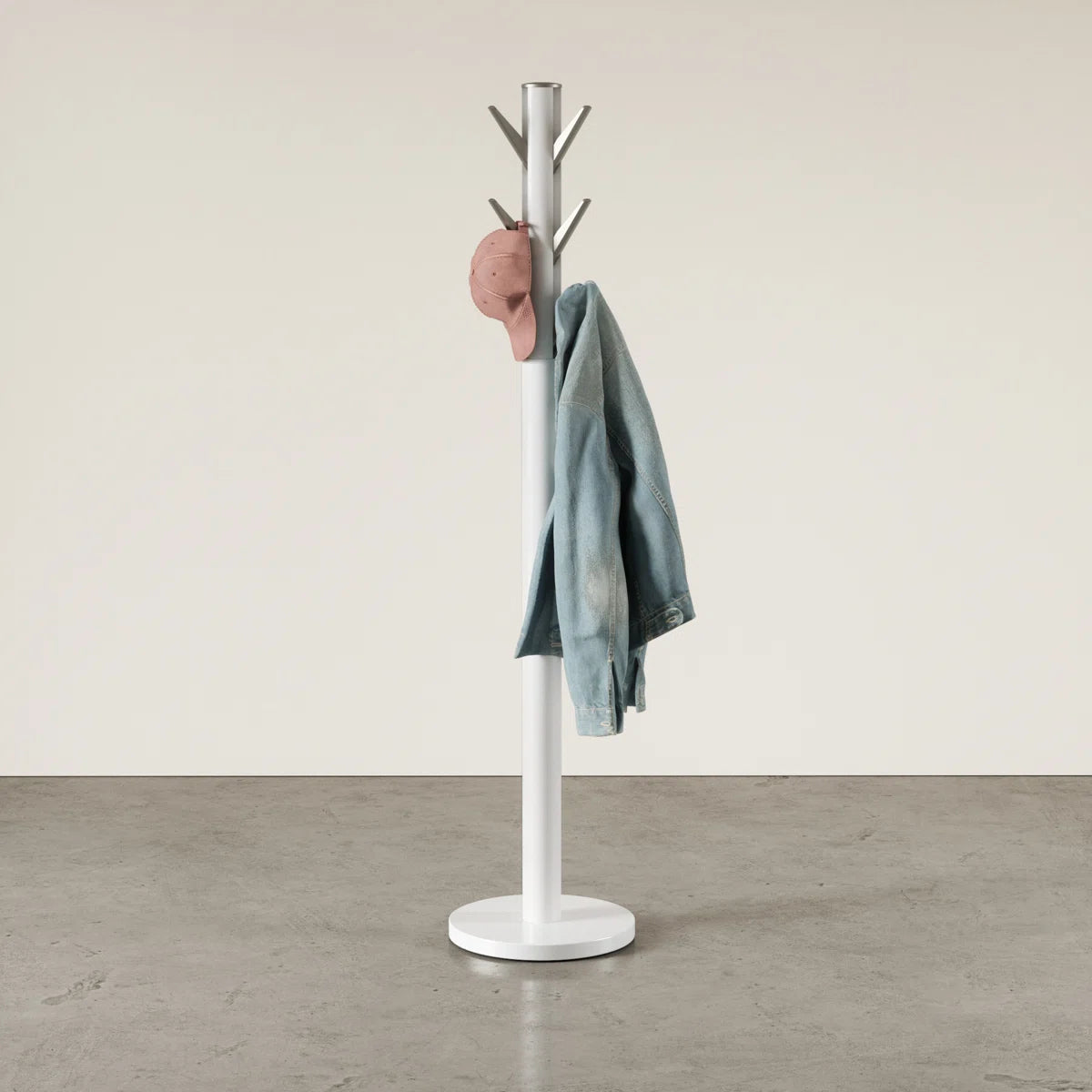 Flapper Coat Stand White - Not A Boring Box