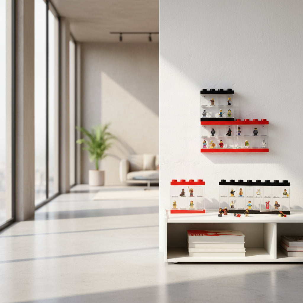 LEGO Minifigure Display Case - Large - Not A Boring Box APFE