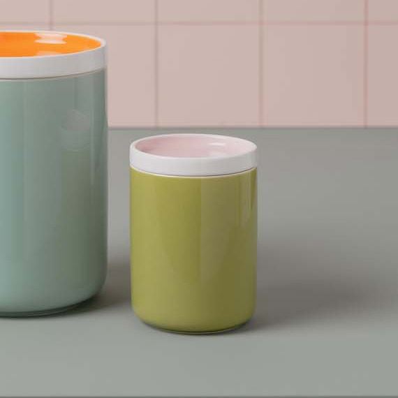 Airtight Porcelain Canister - Small - Not A Boring Box