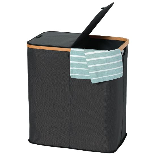 Laundry Hamper With 2 Compartments
