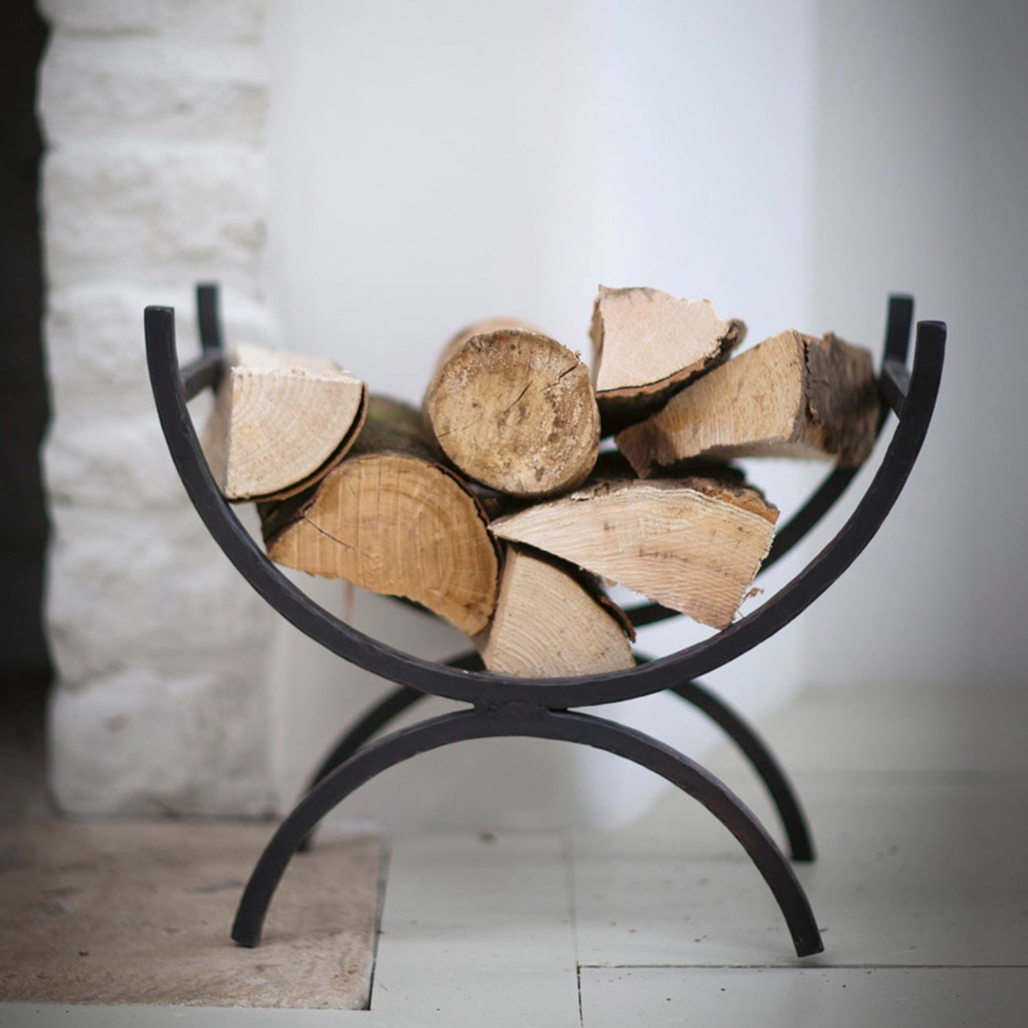 Wrought Iron Log Holder