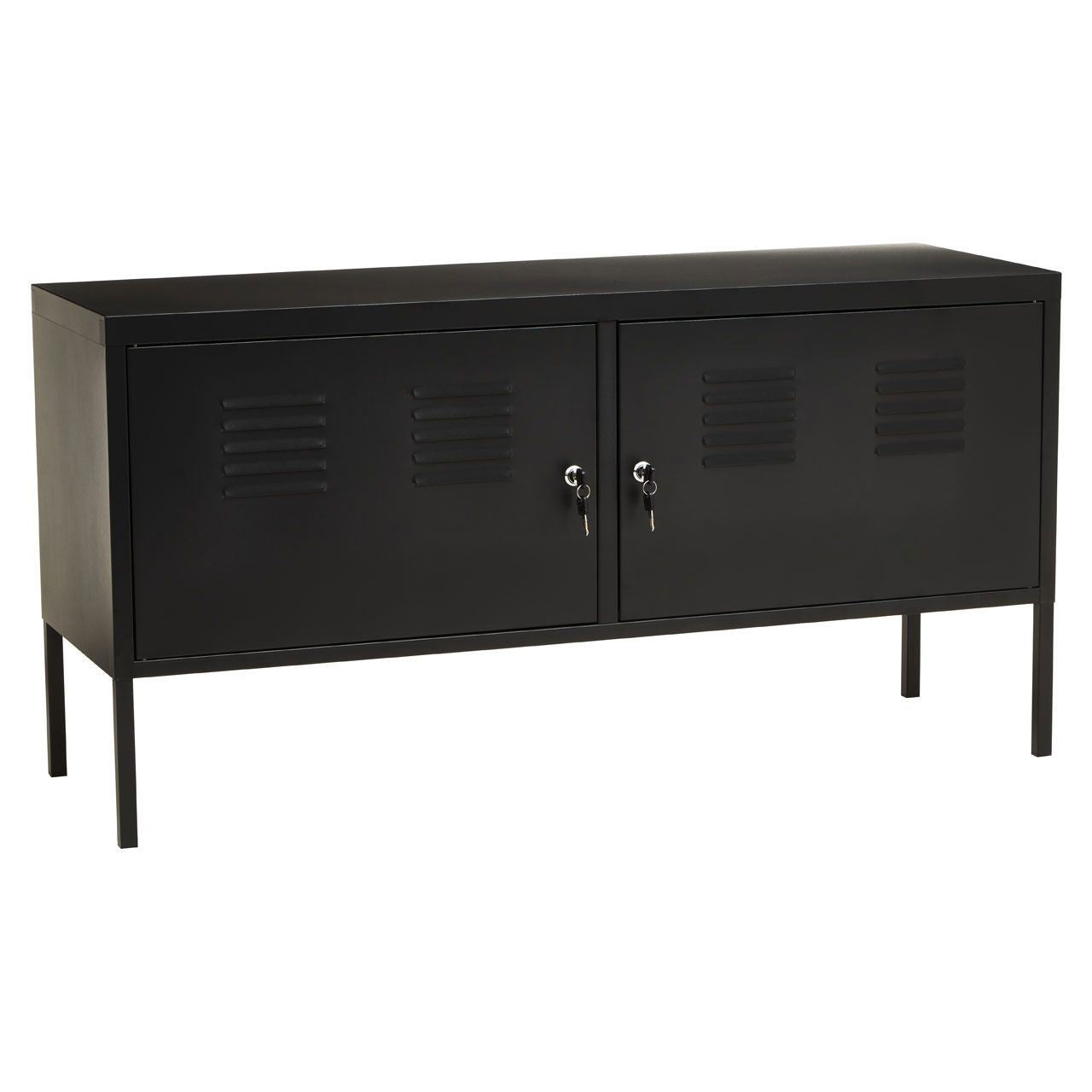 Two Door Locker Sideboard - Low - Not A Boring Box