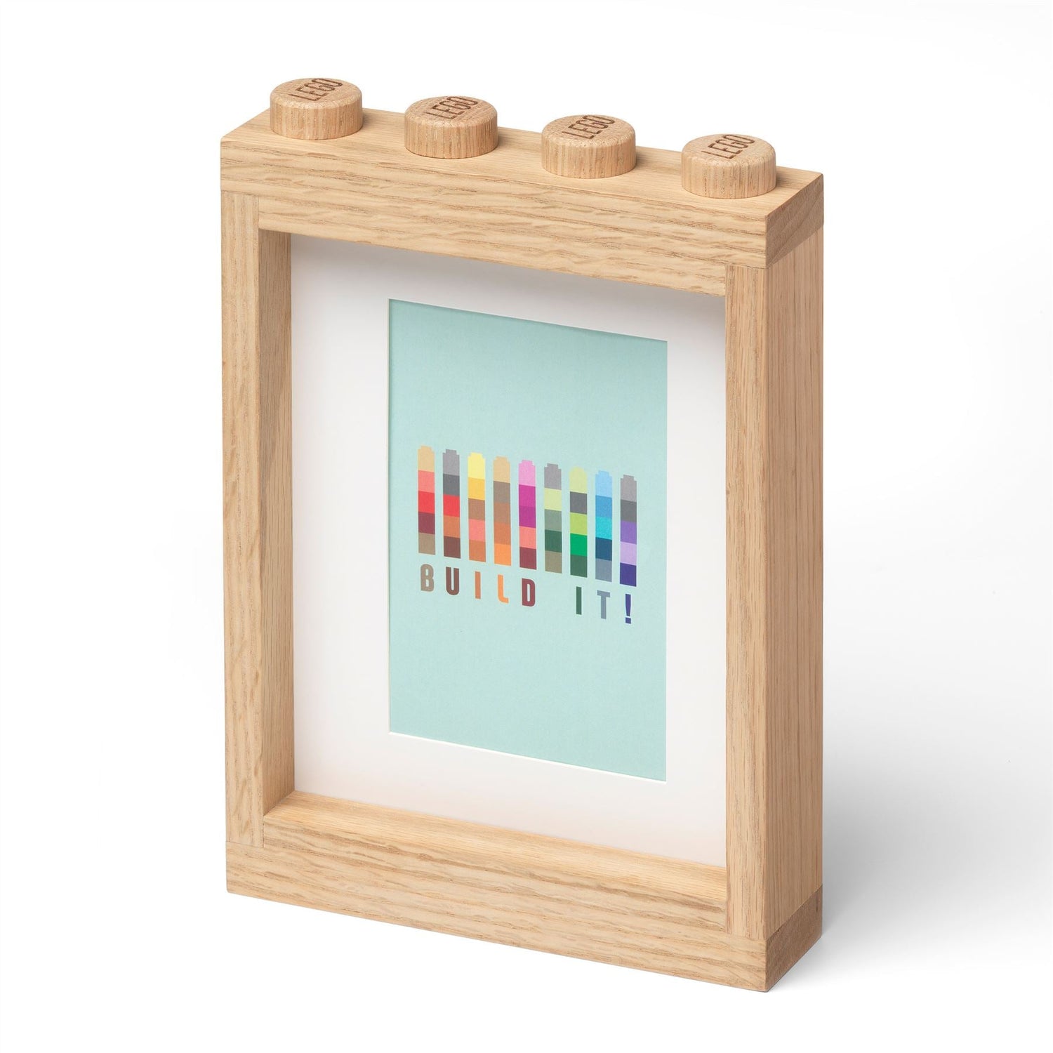 Wooden LEGO Photo Frame - Not A Boring Box