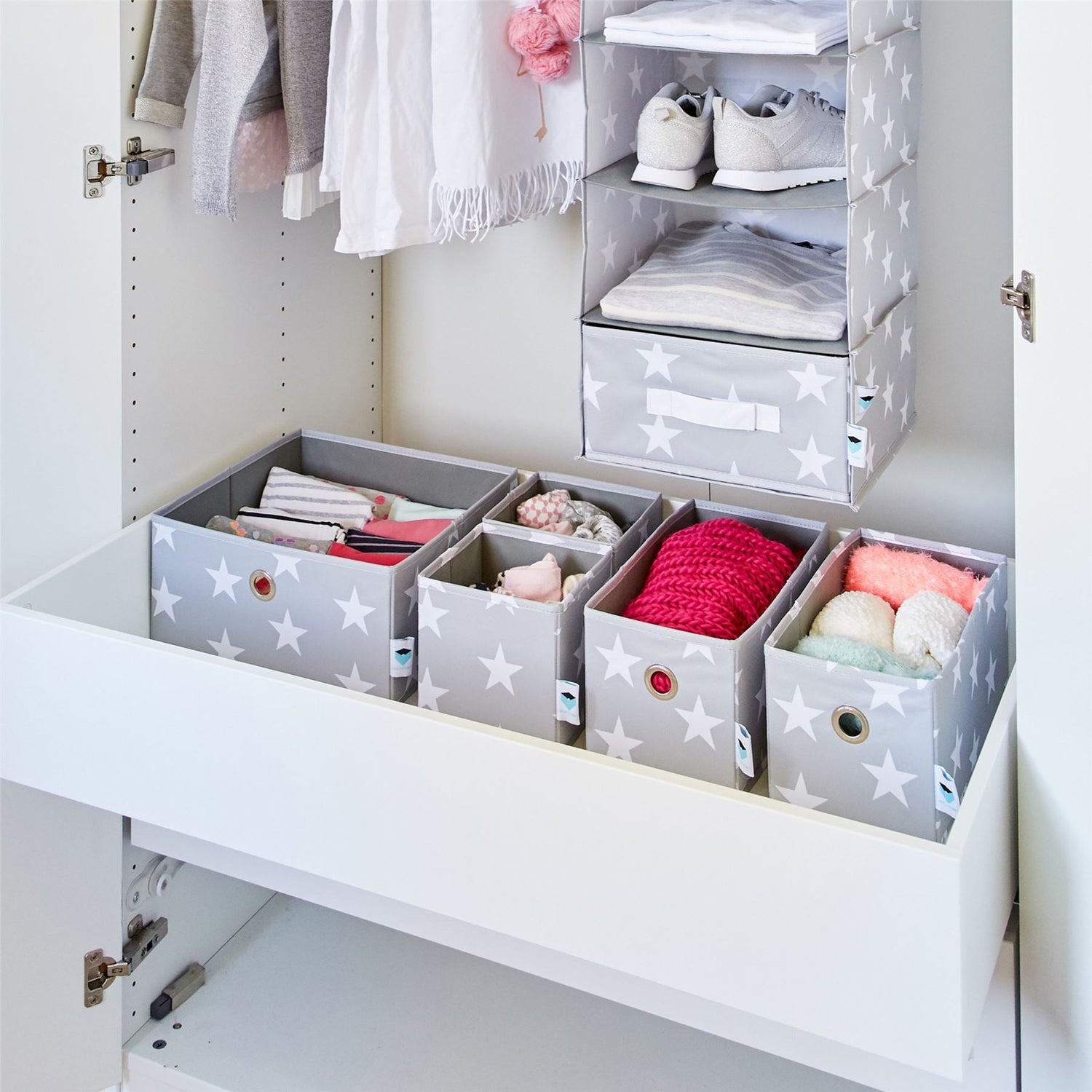 5 Piece Organiser Set - Stars