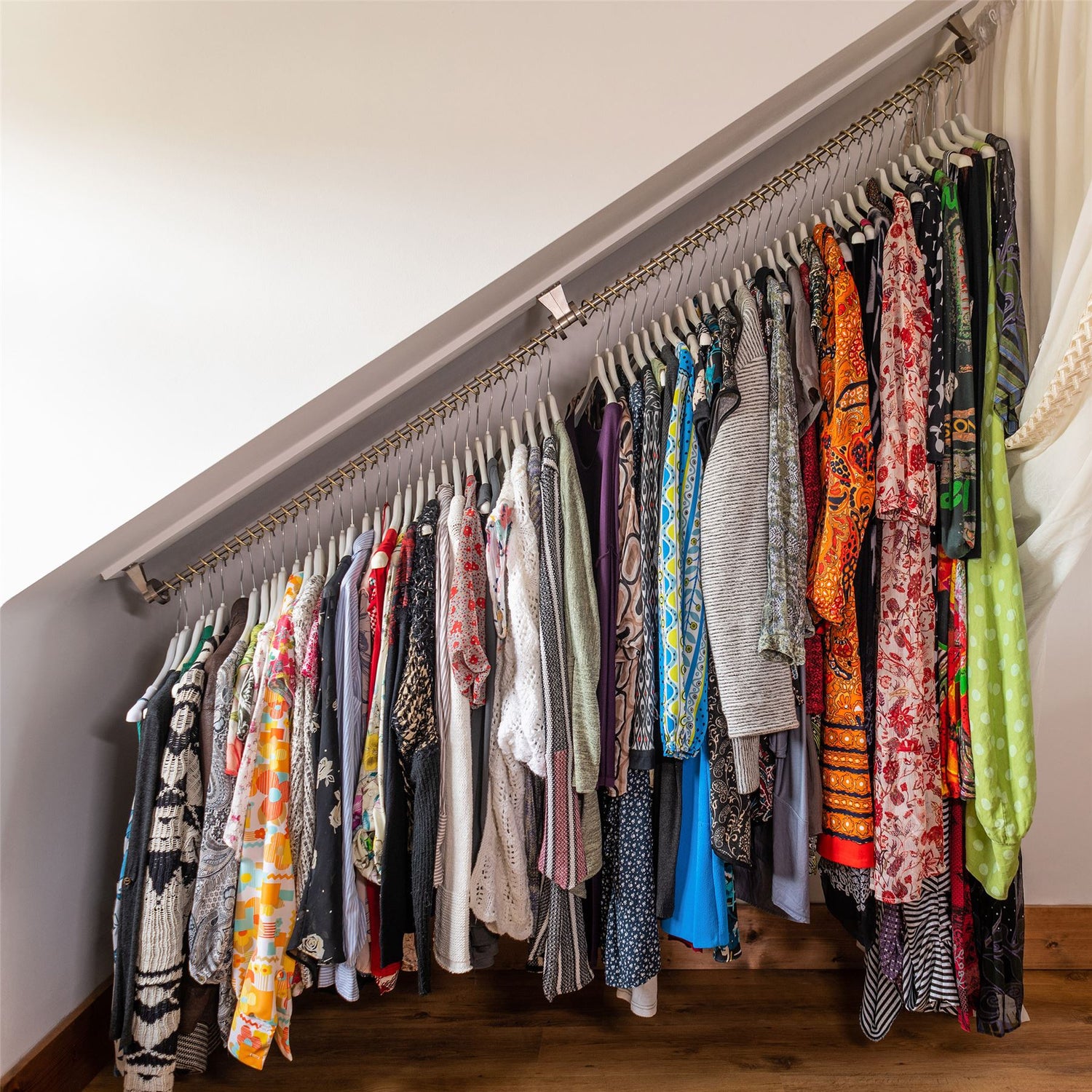 Any Angle Clothes Hanging Rail - Zebedee 60cm