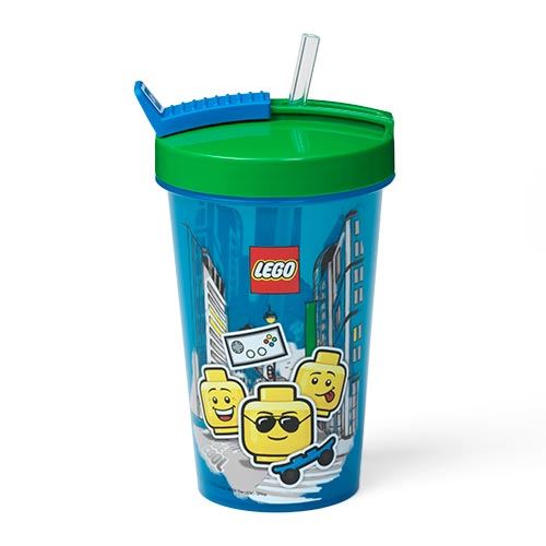 LEGO Tumbler With Pop-Up Straw - Not A Boring Box