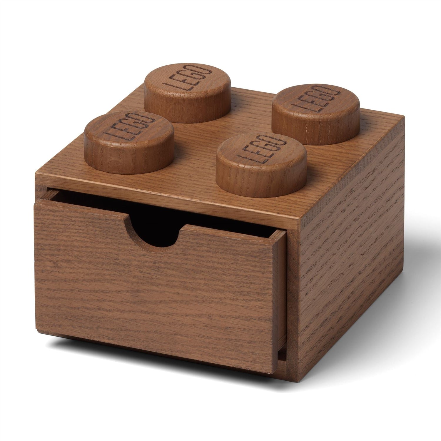 Giant LEGO Brick Wooden Desktop Drawer - Medium - Not A Boring Box