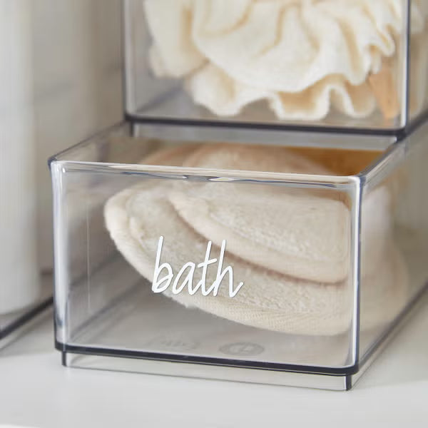 The Home Edit with iDesign - Adhesive Labels - Not A Boring Box