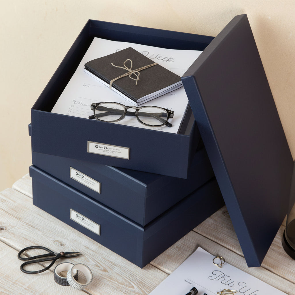 A4 Document Storage Box - Oskar