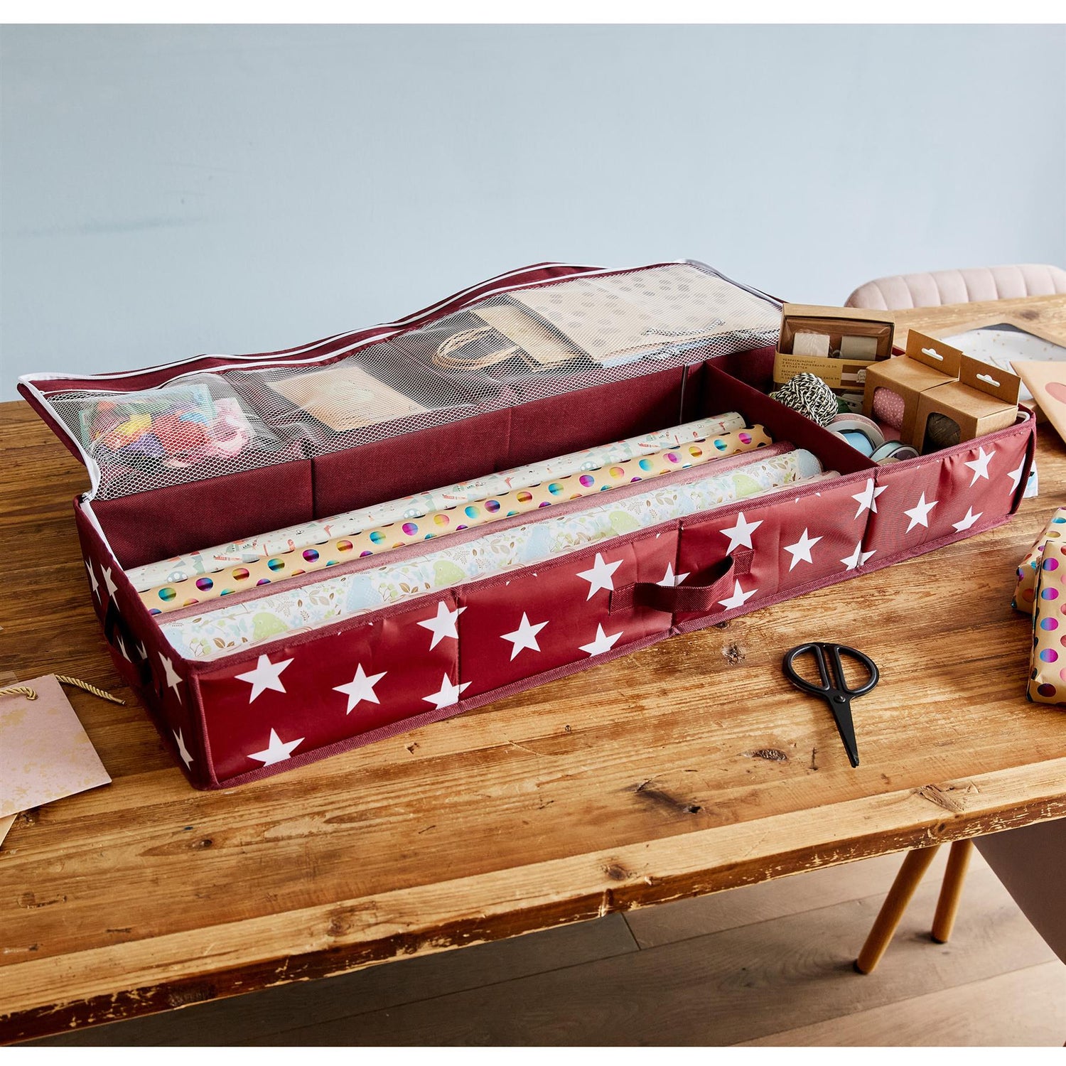 Wrapping Paper Storage Station - Not A Boring Box APFE