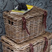 Fisherman'S Wicker Basket - Small