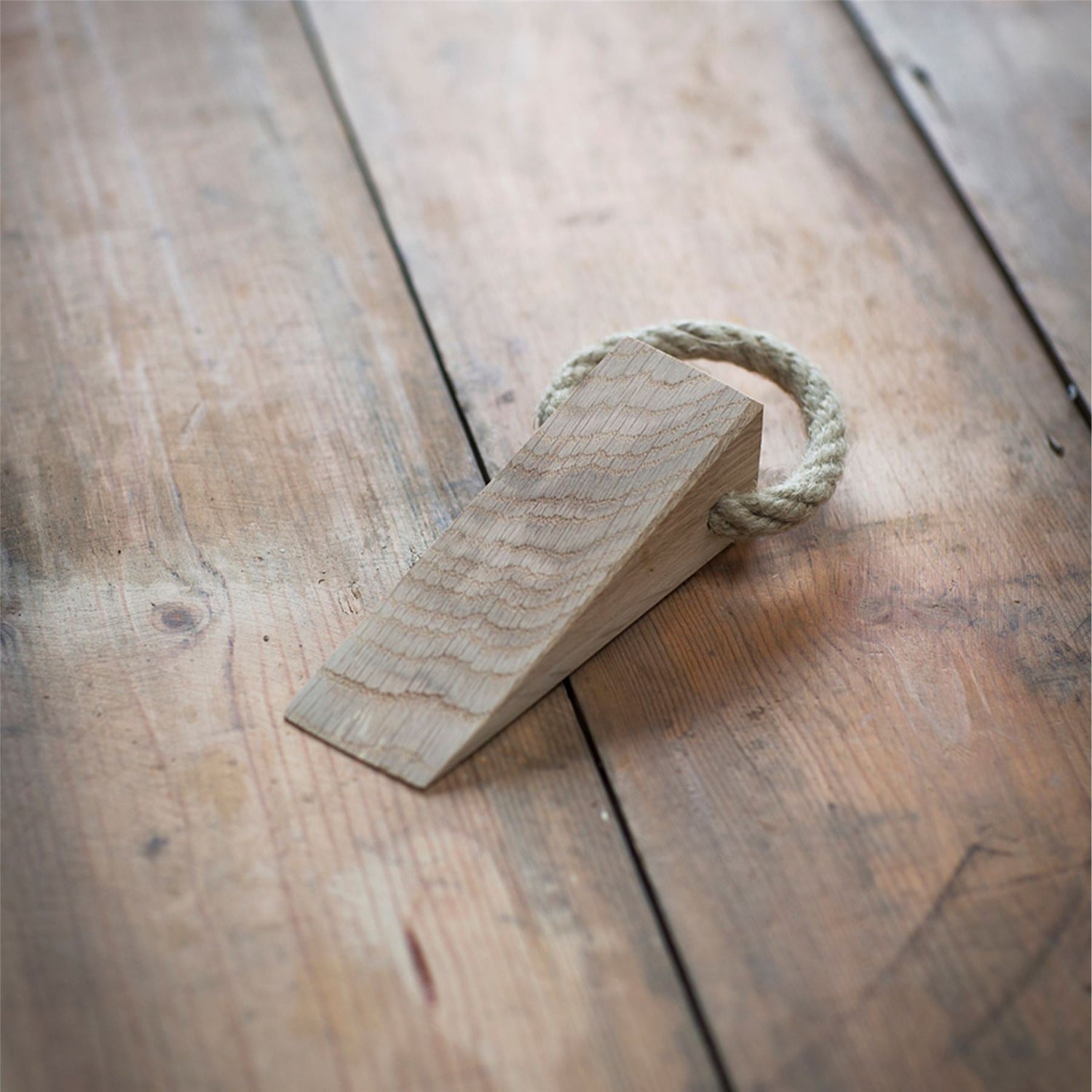 Raw Oak Door Wedge