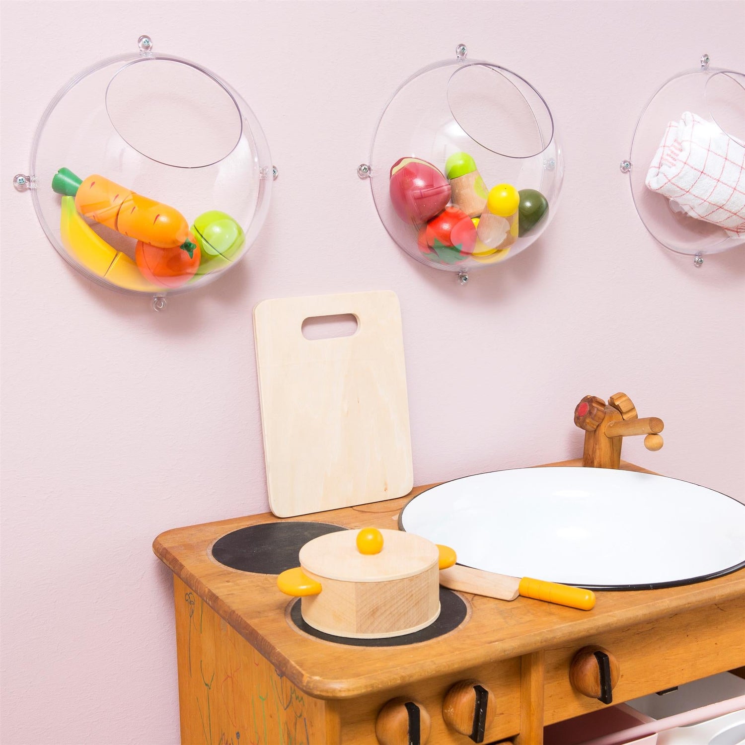 2 X Wall Mounted Fruit Bowls - Not A Boring Box