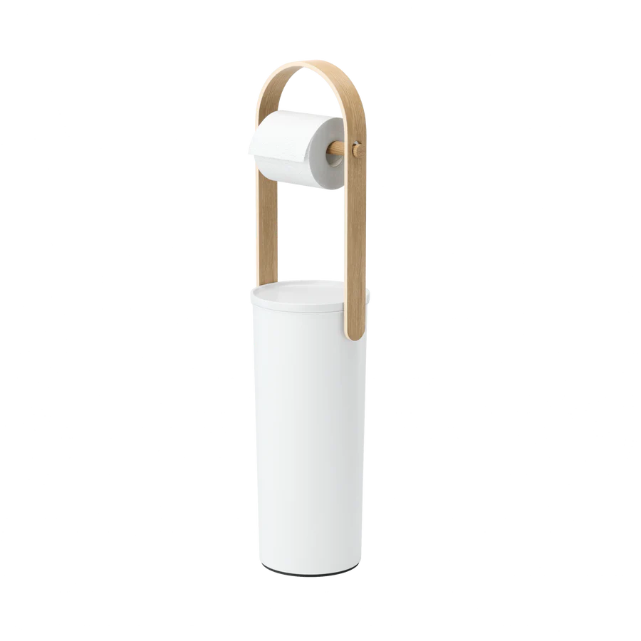 Bellwood Toilet Paper Holder & Reserve - Not A Boring Box