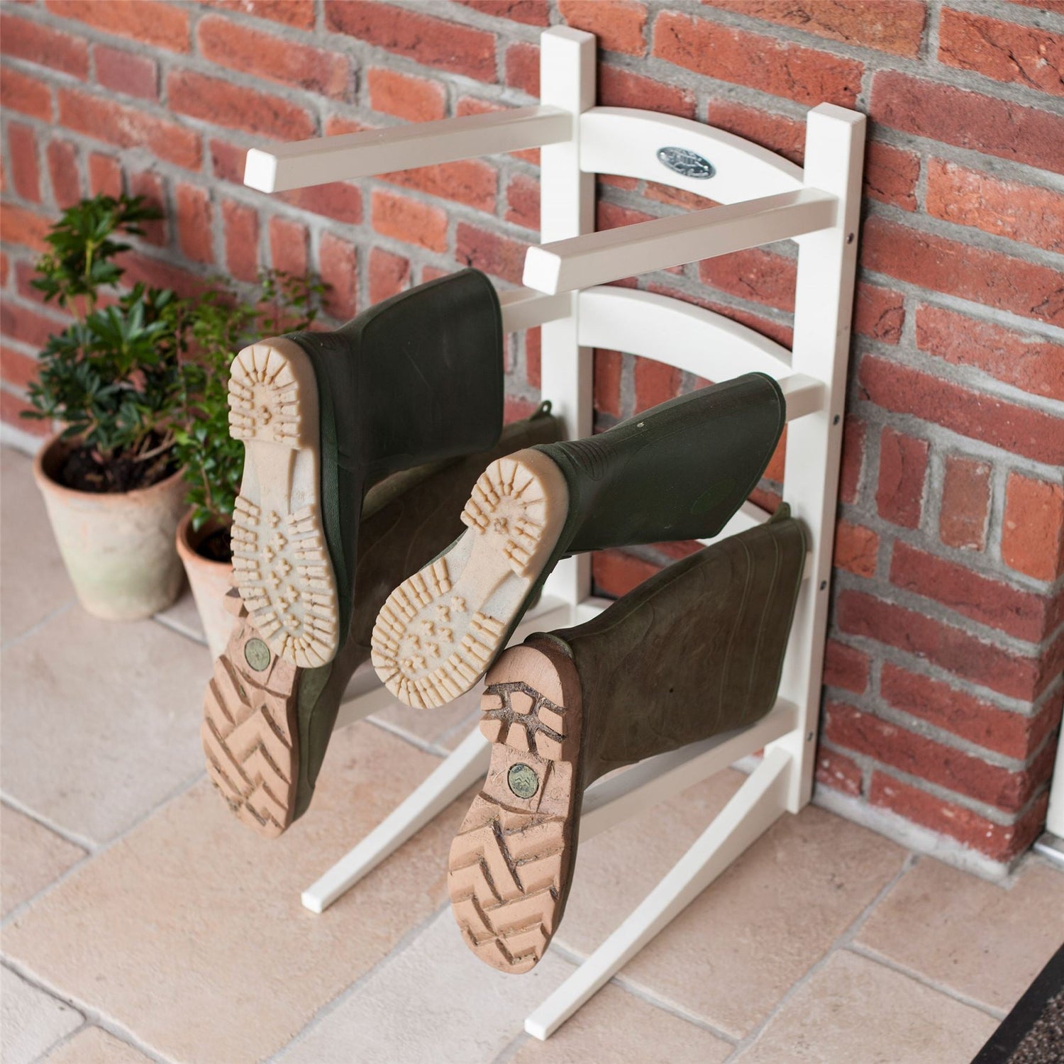 Floor Standing Wellington Boot Rack