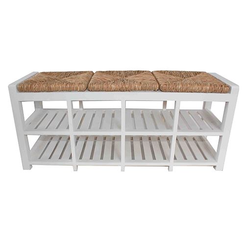 8 Cubby Hallway Shoe Storage Bench - 3 Seater - Not A Boring Box