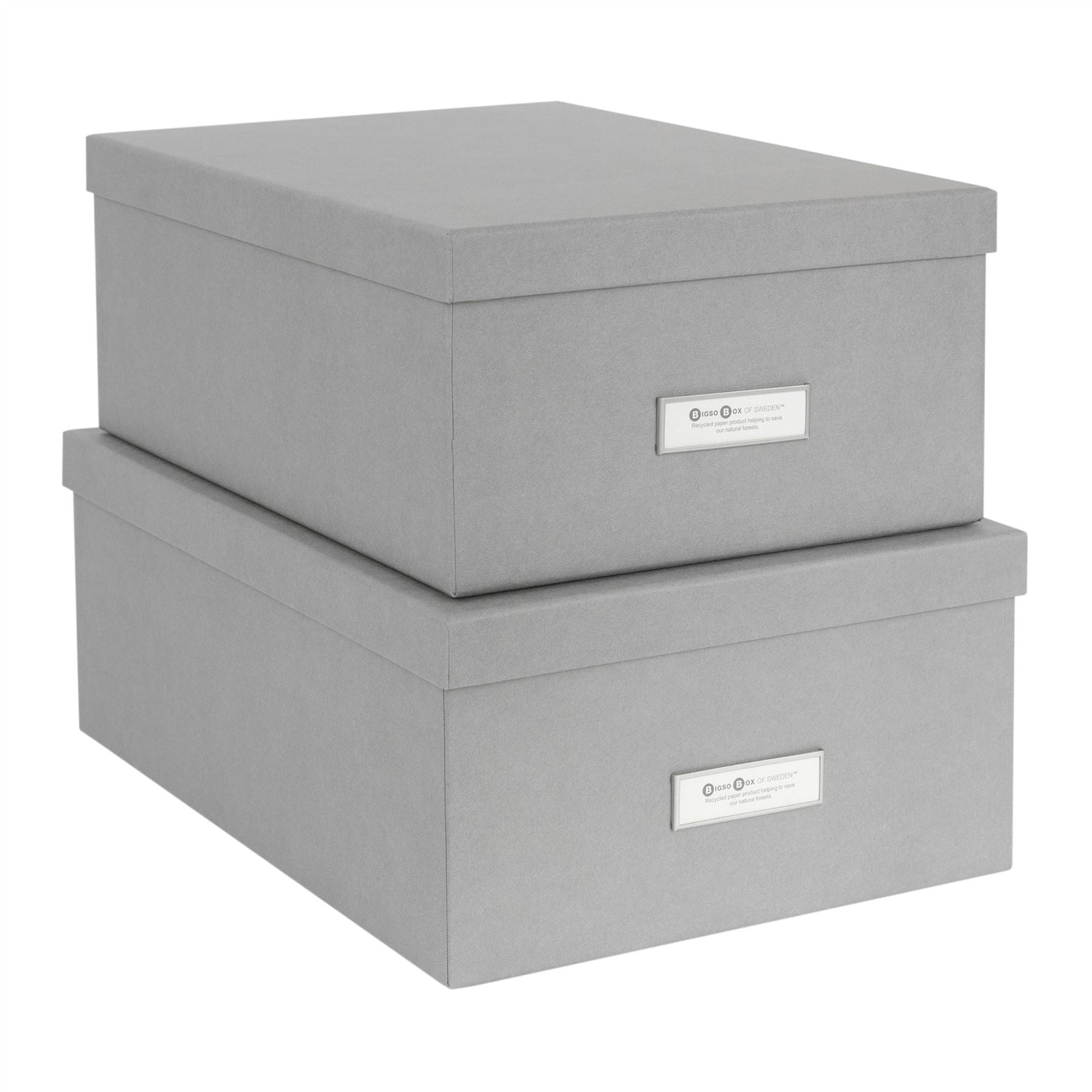 Set of 2 Fibreboard Storage Boxes - Ulrika - Not A Boring Box APFE