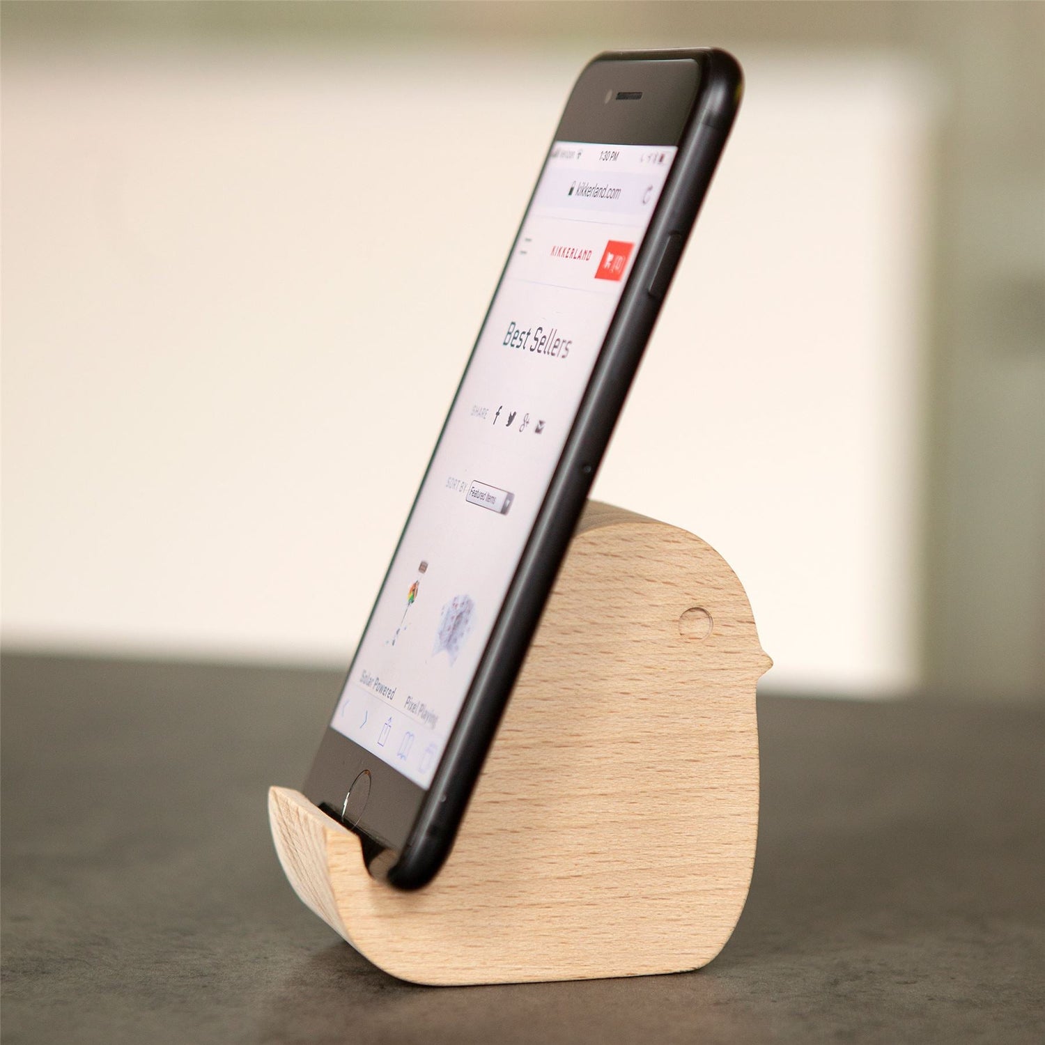 Beechwood Animal Phone Stand - Not A Boring Box