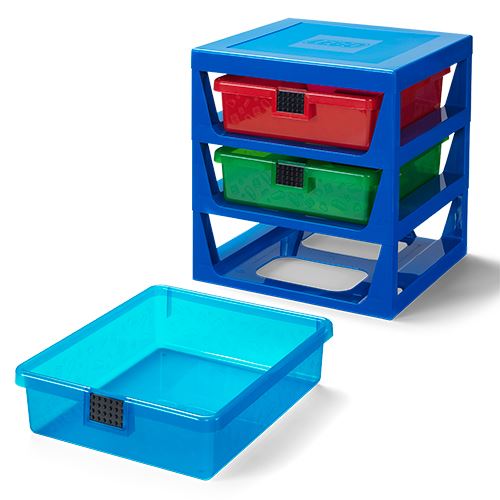 LEGO 3 Drawer Storage Rack - Not A Boring Box