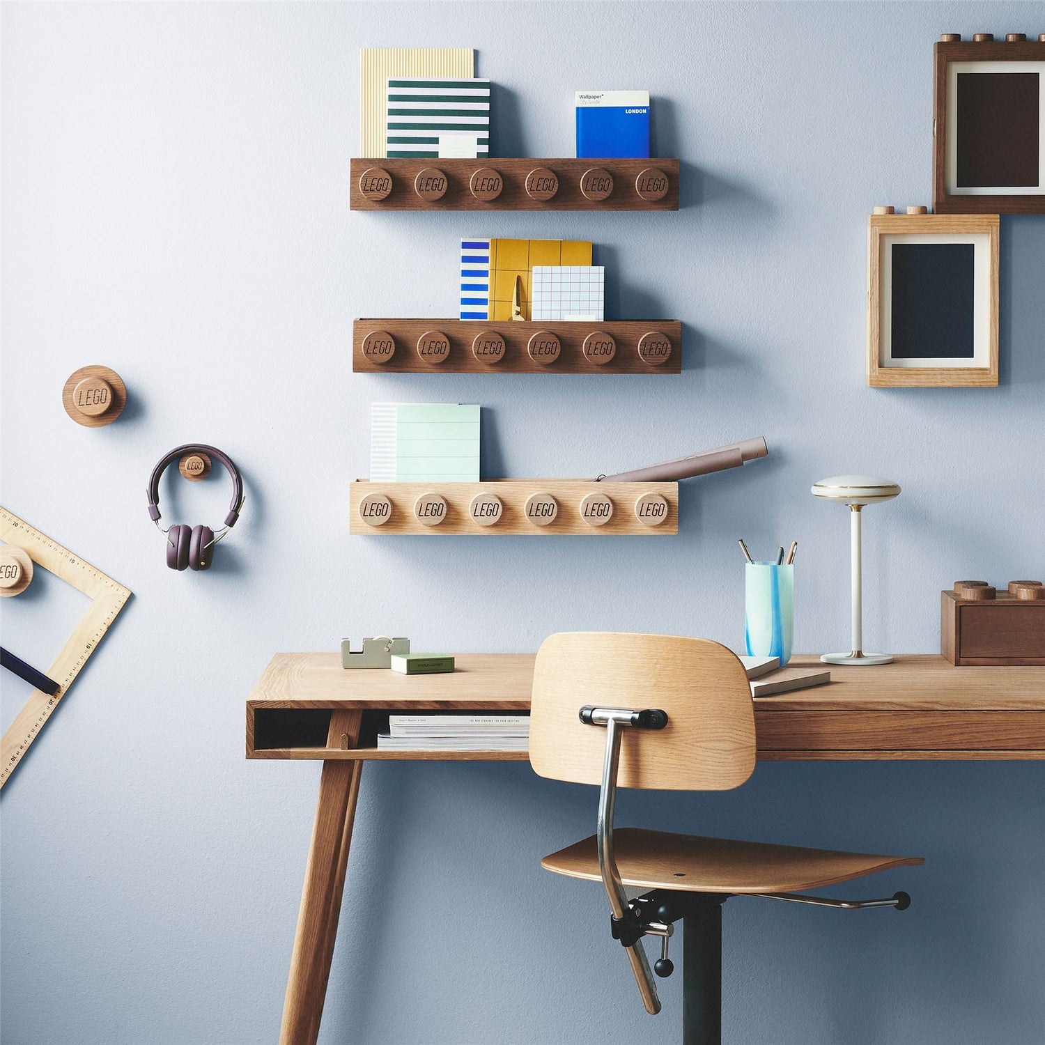 LEGO Gallery Bookshelf - Wooden - Not A Boring Box