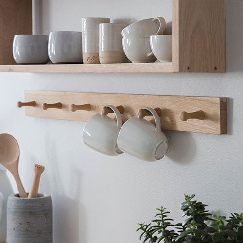 Hambledon 6 Peg Hook Rack