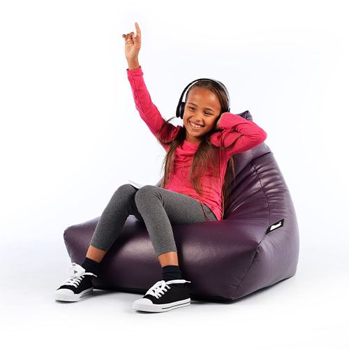 Mini-B Kids Beanbag Chair - Indoor - Not A Boring Box
