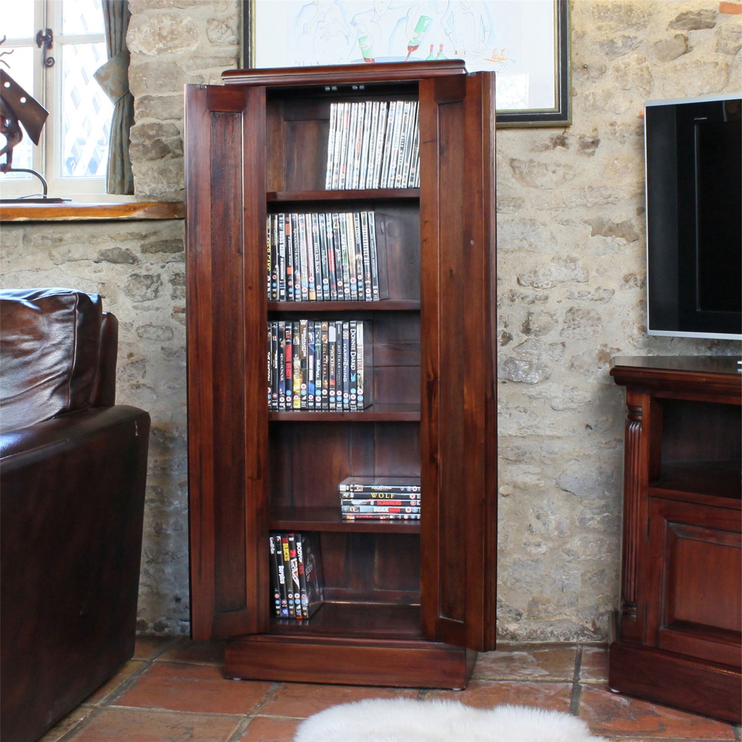Cd & Dvd Cupboard - La Roque