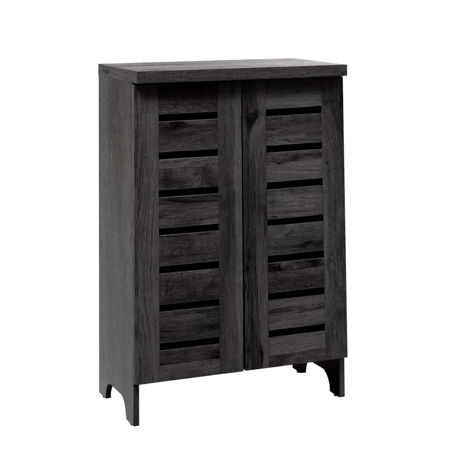 Slatted Shoe Cabinet - Not A Boring Box