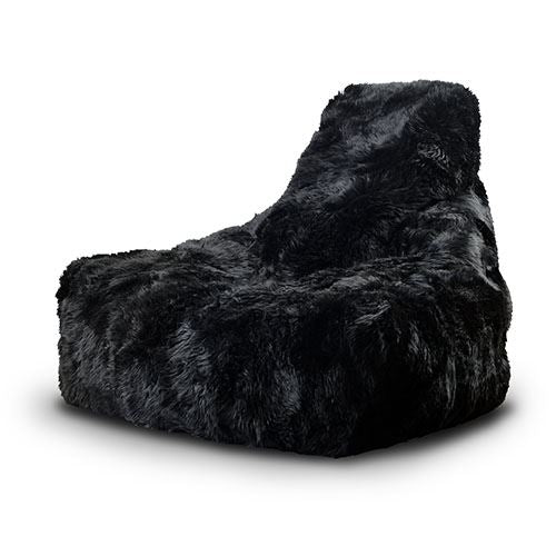 Mighty-B Sheepskin Beanbag Chair - The Furry One - Not A Boring Box
