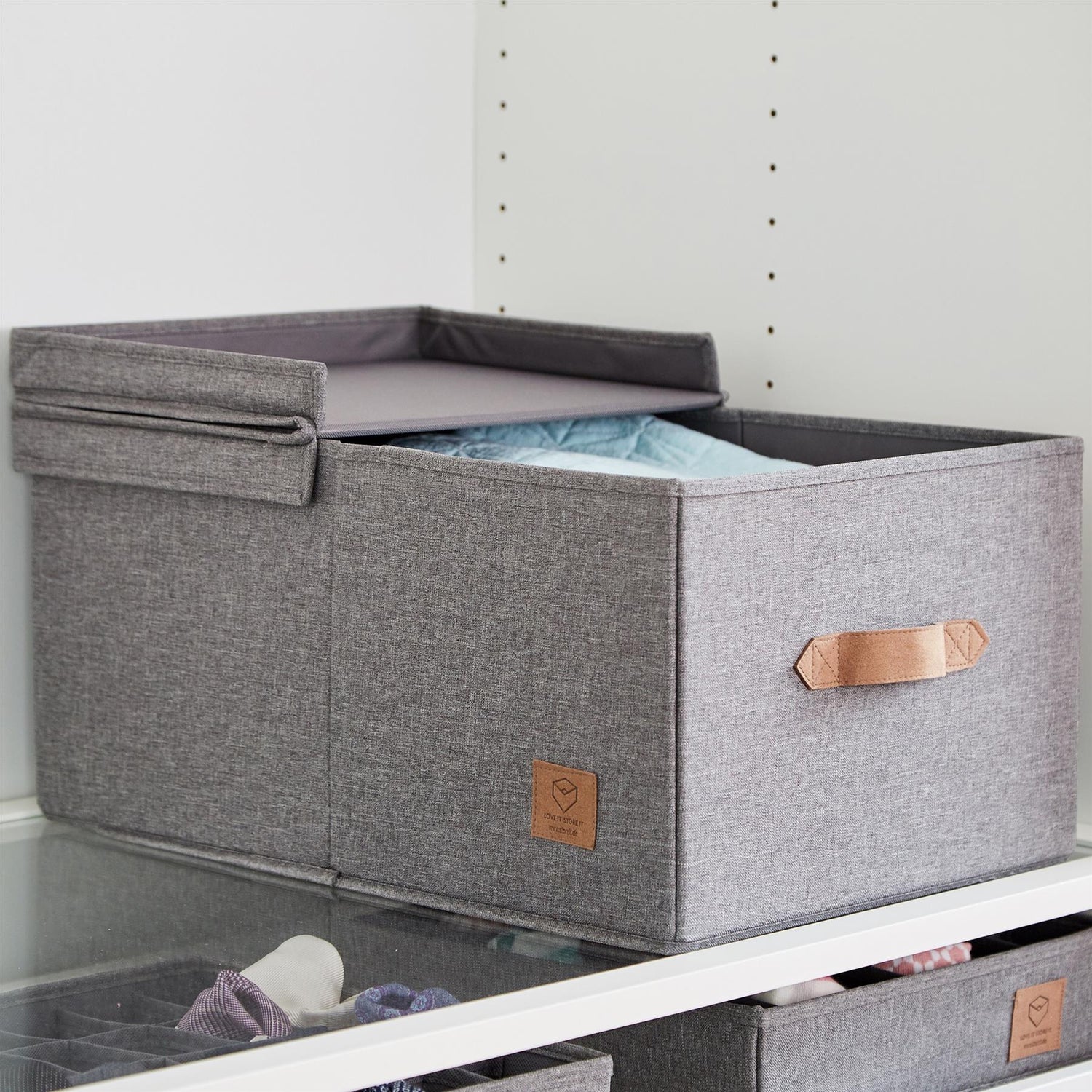 XL Storage Box with Hinged Lid - Not A Boring Box APFE