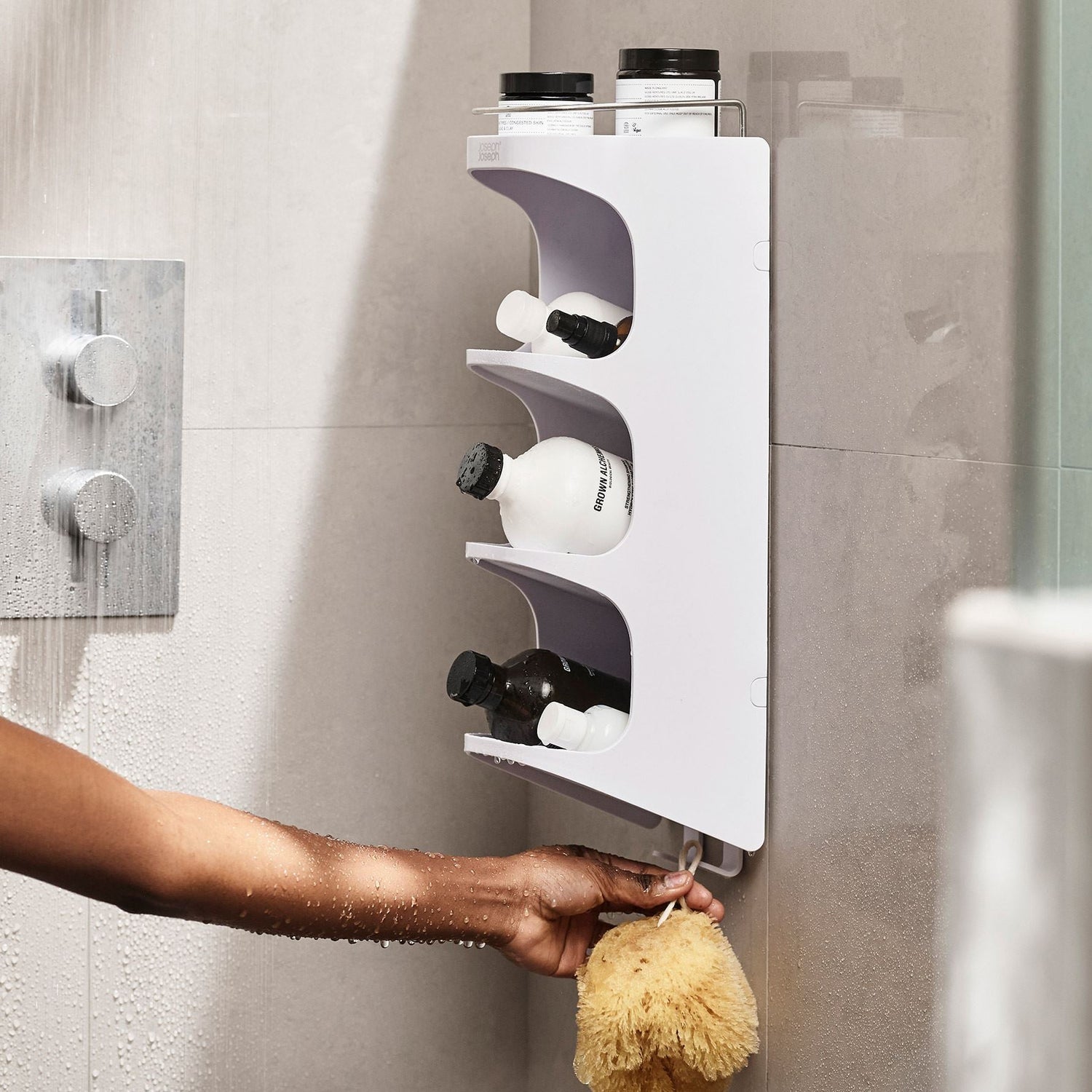 Capsule 4 Tier Shower Shelf