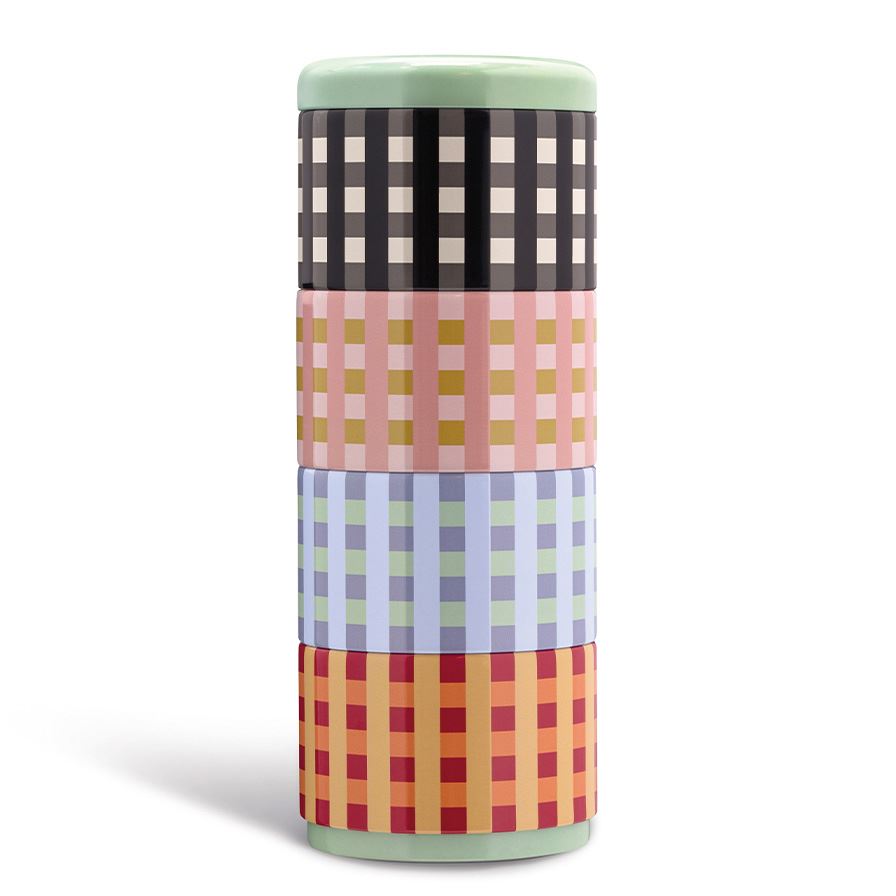 Stacking Storage Tins - Set of 4 - Not A Boring Box