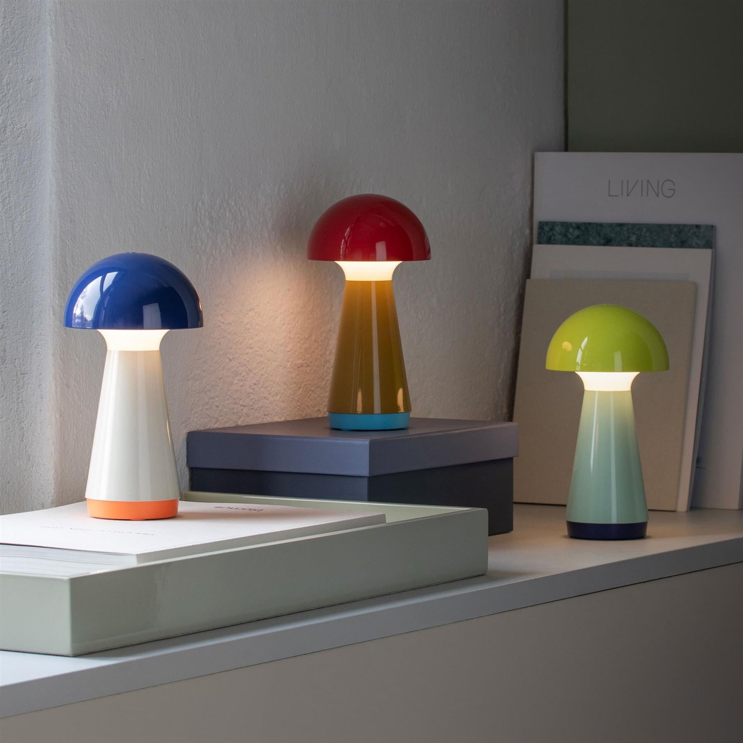 Rechargeable LED Table Lamp - Bobbi - Not A Boring Box