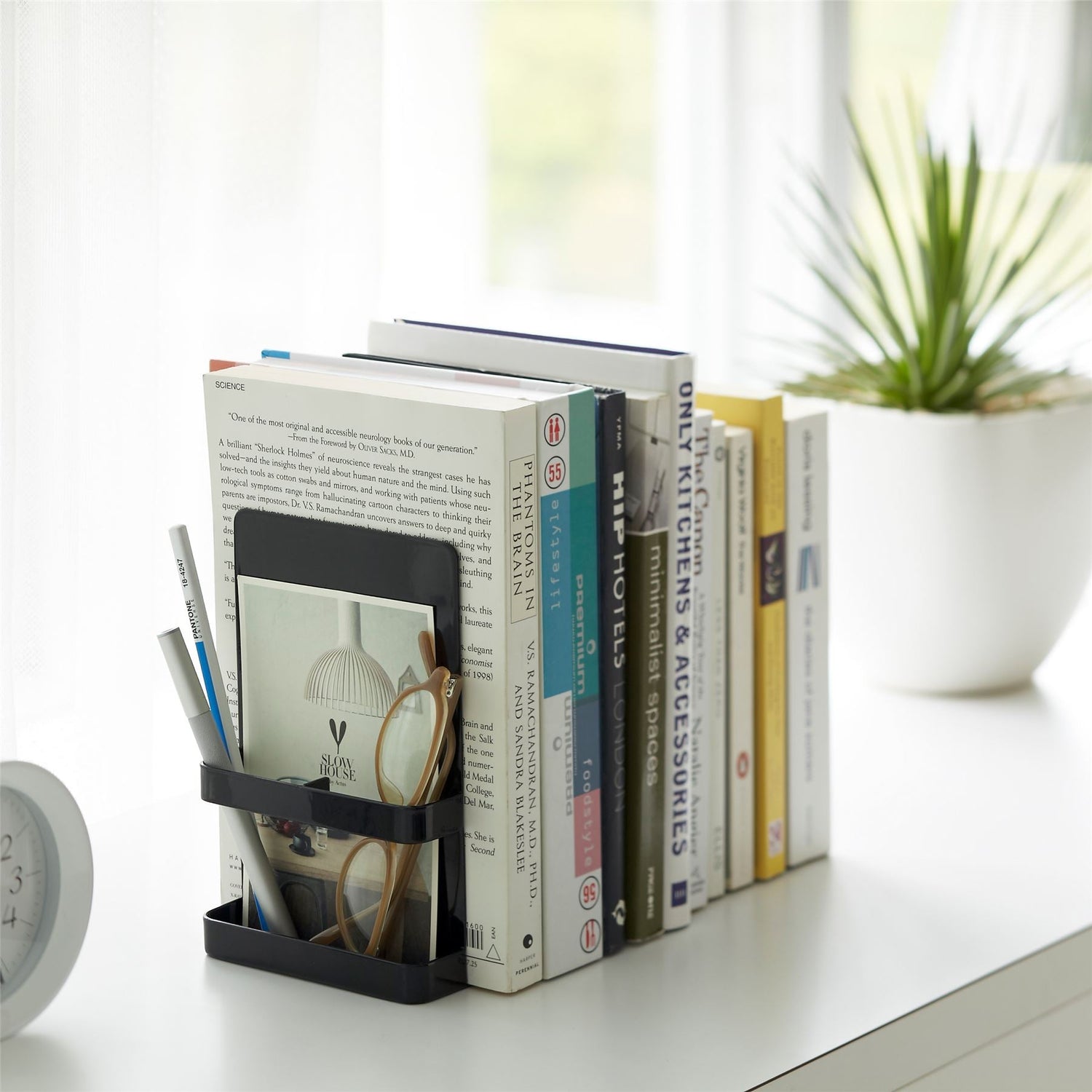 Bookends with Storage - Not A Boring Box
