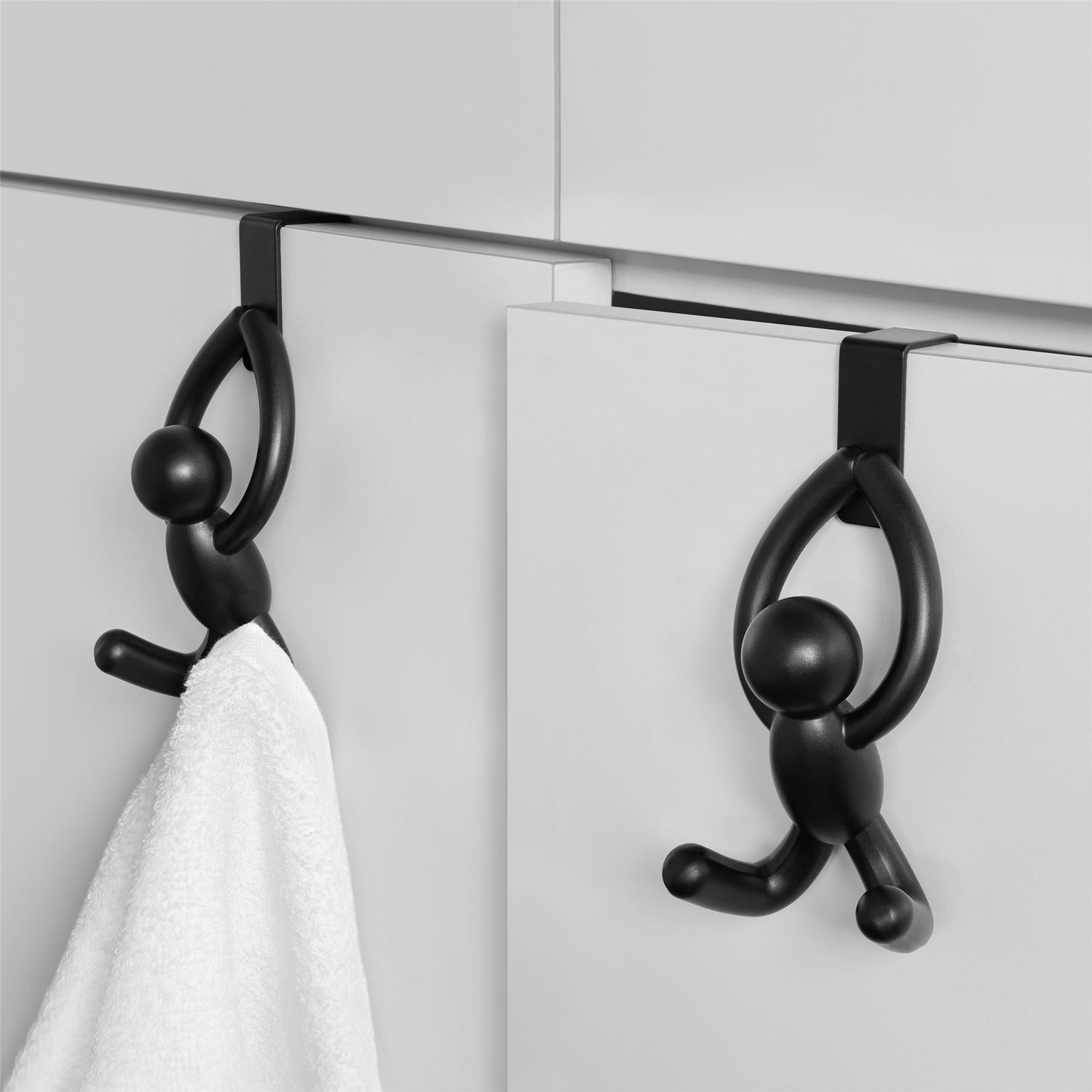 Set of 2 Over Cabinet Hooks - Buddy - Not A Boring Box