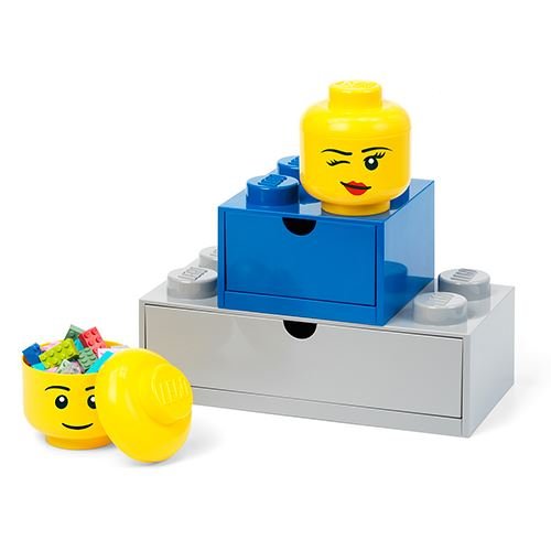 Giant LEGO Storage Head Mini – Not A Boring Box