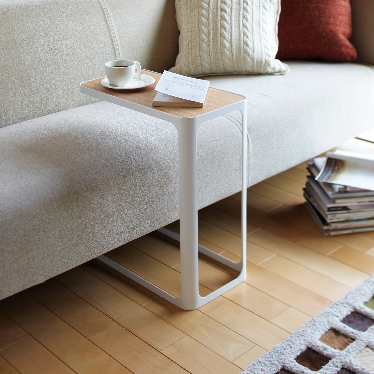 Over-Sofa Side Table