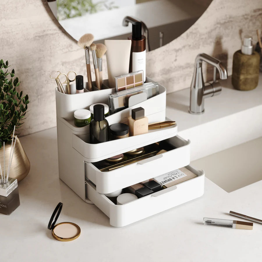 Glam Large Stackable Makeup Organiser – Not A Boring Box