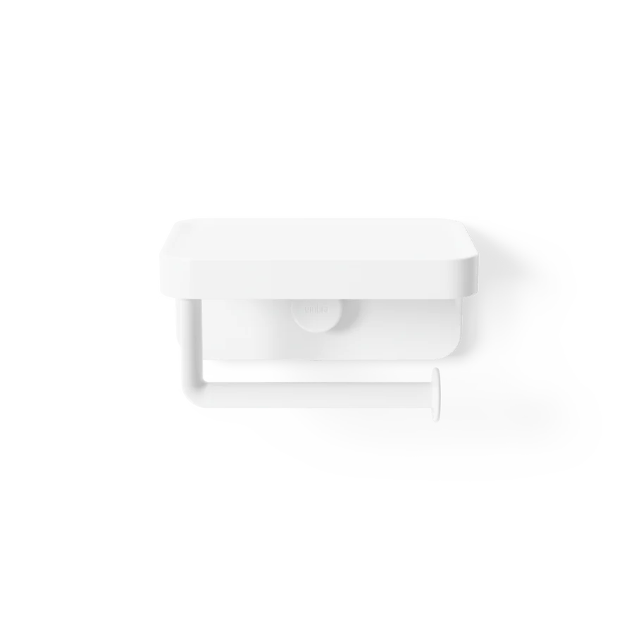 Toilet Roll Holder And Shelf Flex Adhesive - Not A Boring Box