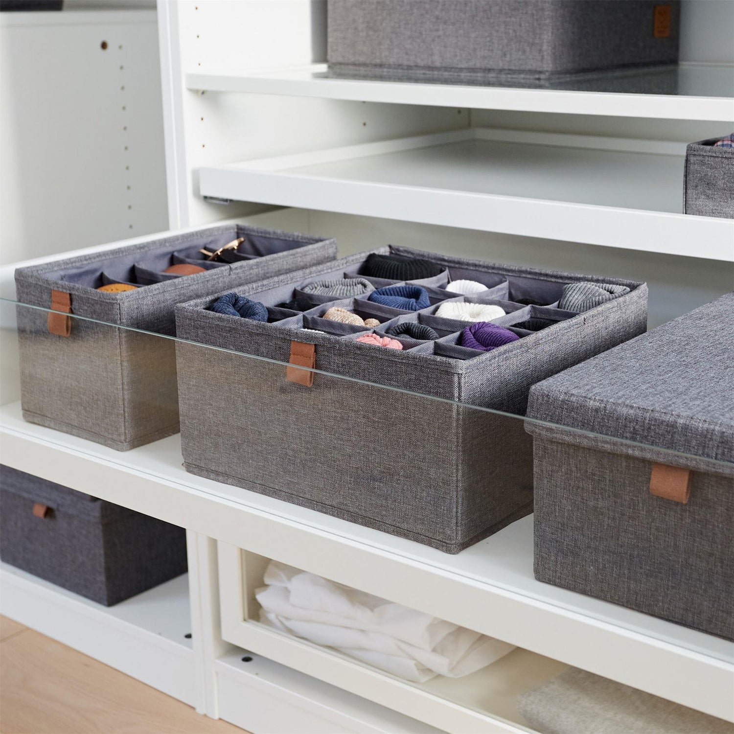 Set of 2 Organisers with 16 Compartments - Not A Boring Box APFE