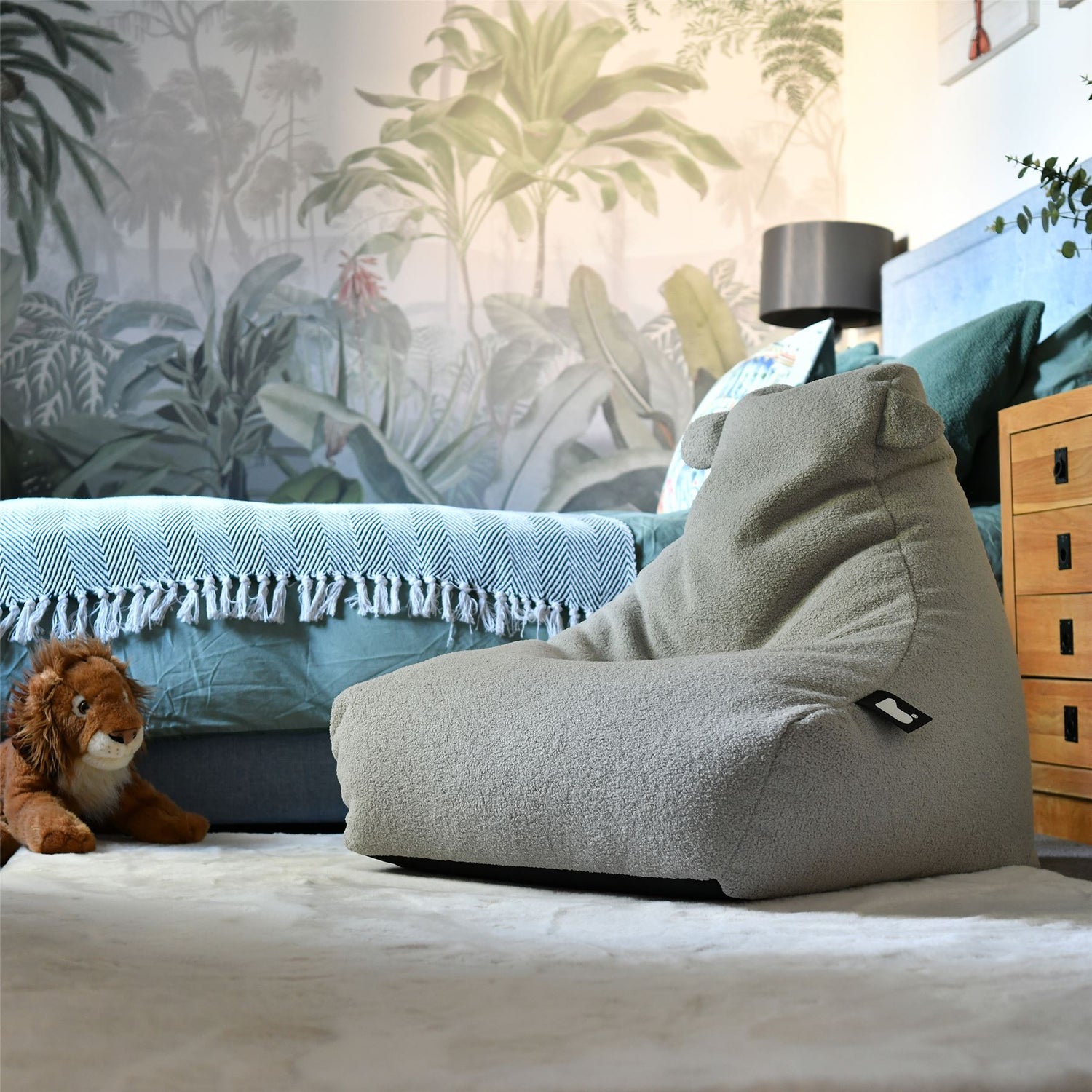 Mini-B Beanbag Chair - Teddy - Not A Boring Box