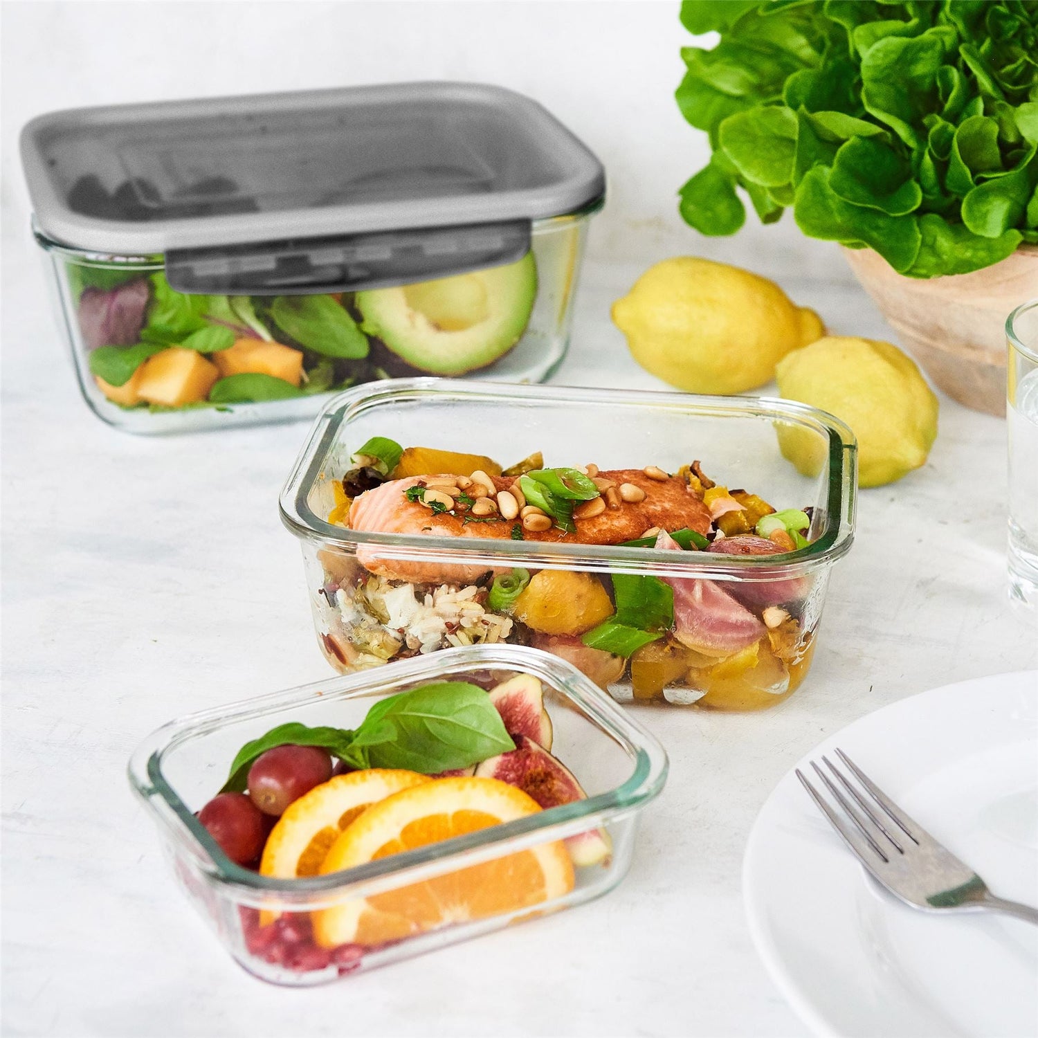 Multipurpose Food Storage Container - Glass - Not A Boring Box