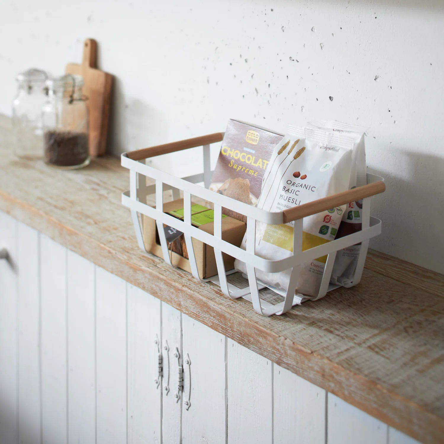 Scandi Kitchen Storage Basket