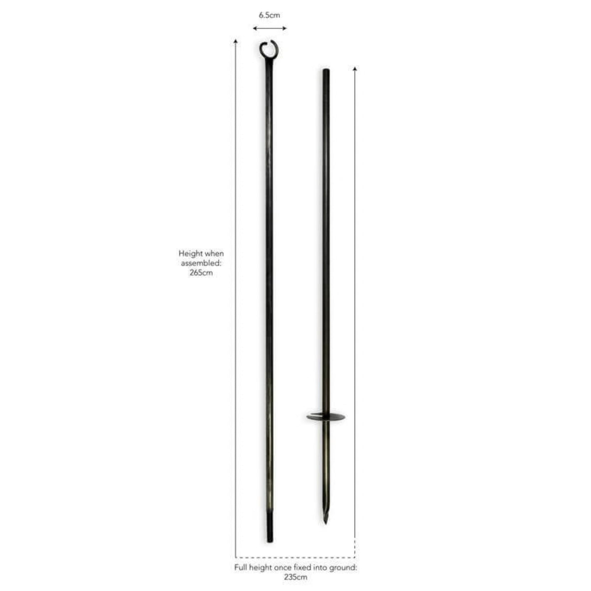 Festoon Lights Pole
