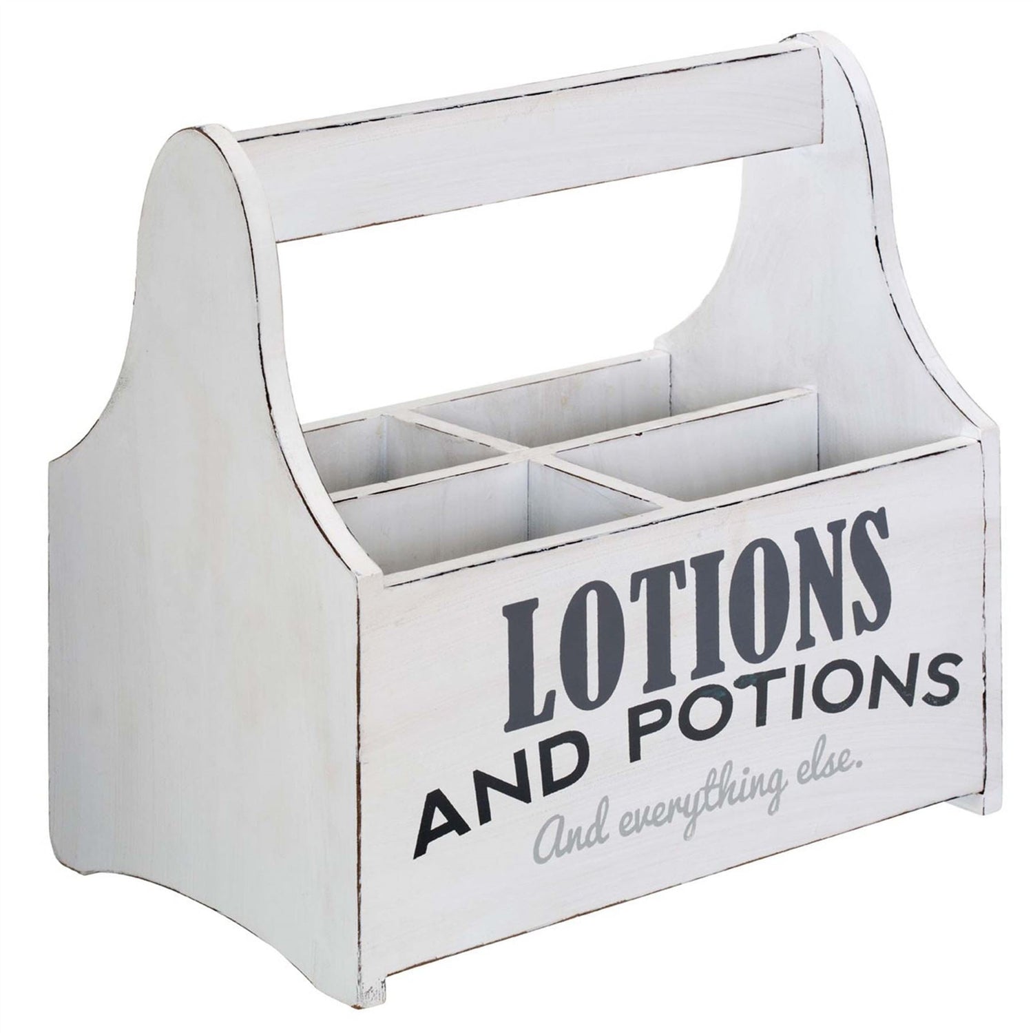 Wooden Storage Caddy - Lotions
