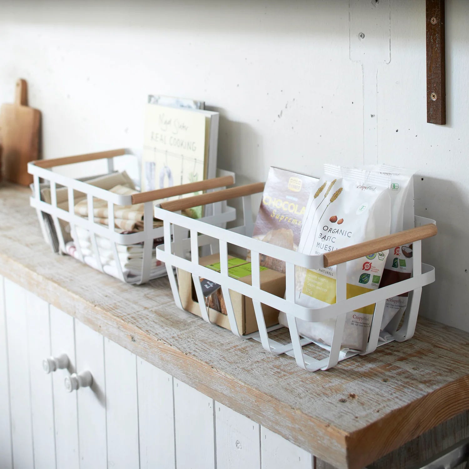 Scandi Kitchen Storage Basket