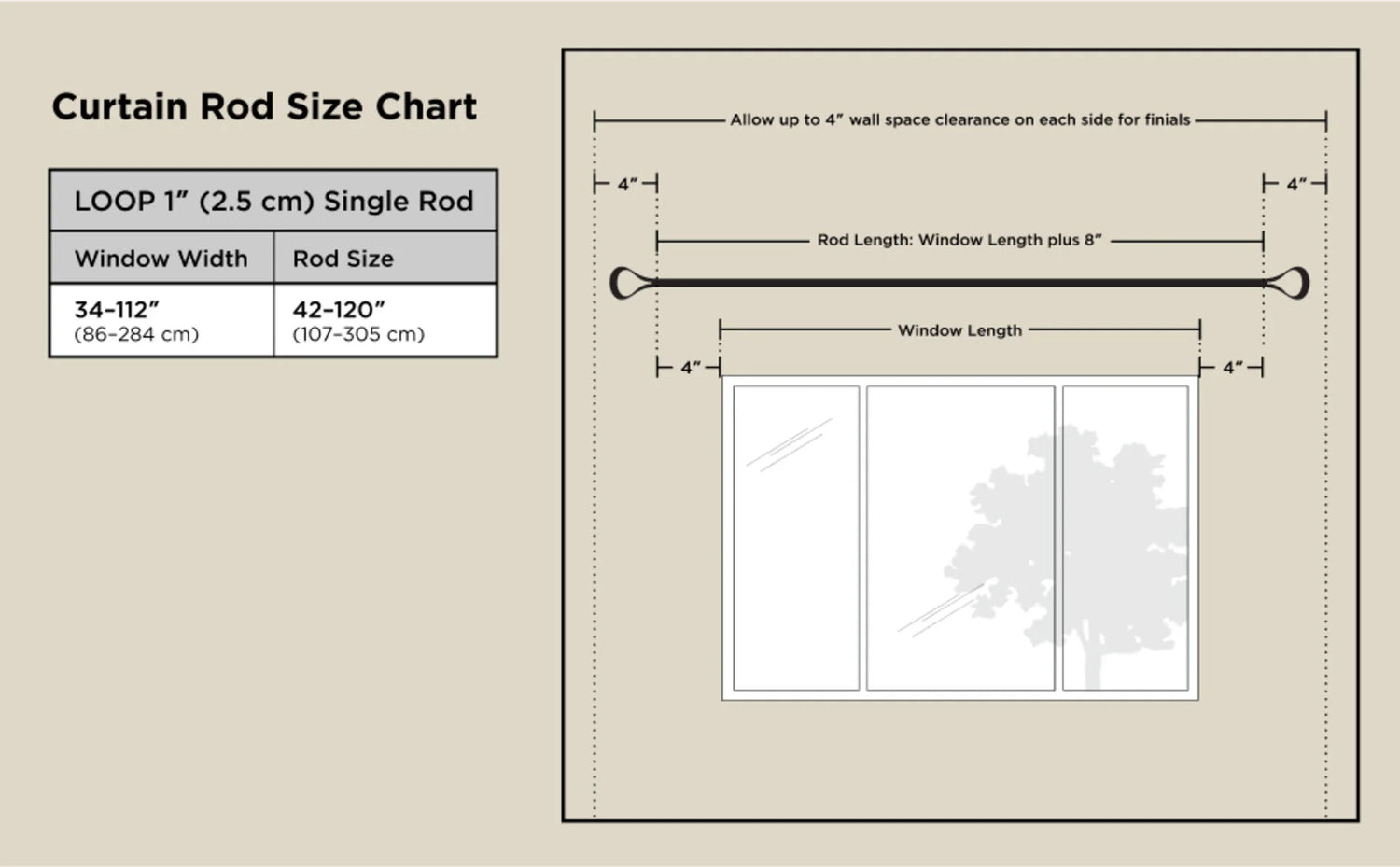 Loop Curtain Rod - Umbra