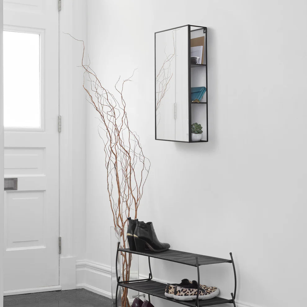 Hallway Storage Mirror - Cubiko - Not A Boring Box