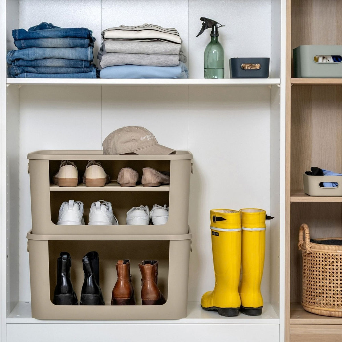 SmartStore Module Stackable Storage Box – Warm Moss