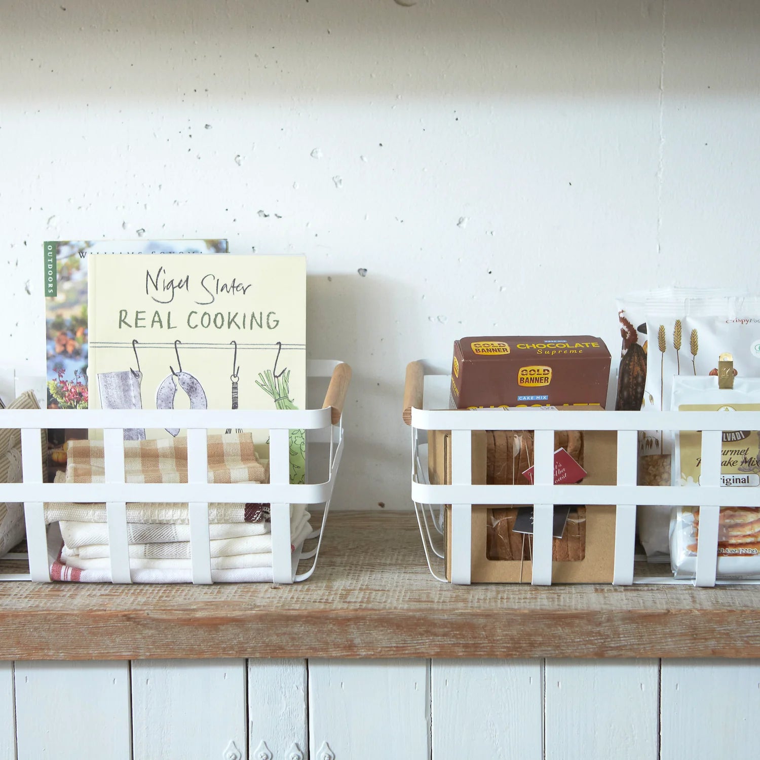 Scandi Kitchen Storage Basket